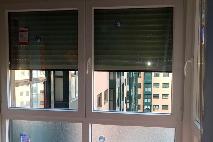 cambio de un cerramiento de PVC