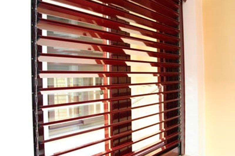 persianas de aluminio como sistema de seguridad