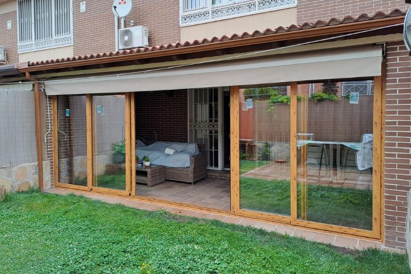 Cerramiento de porche