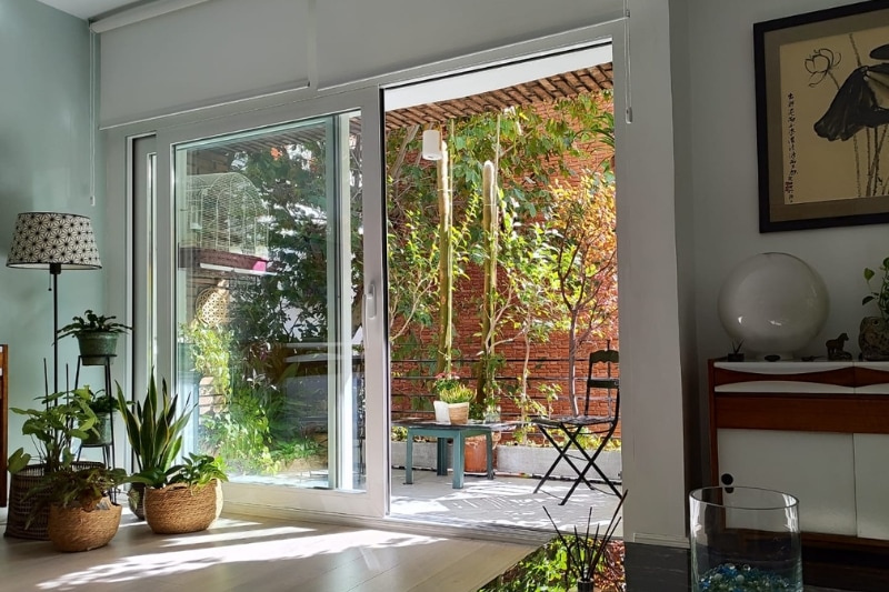 Puertas correderas elevables